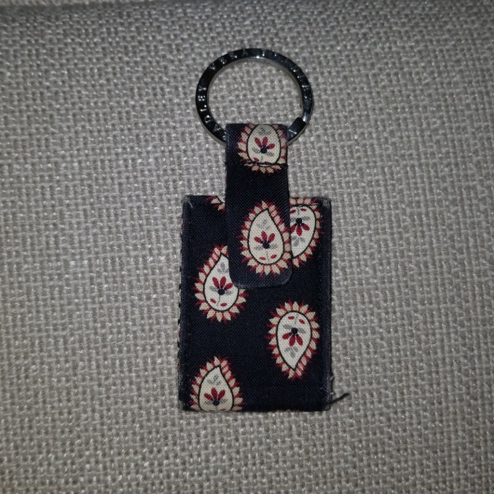 VERA BRADLEY photo keychain